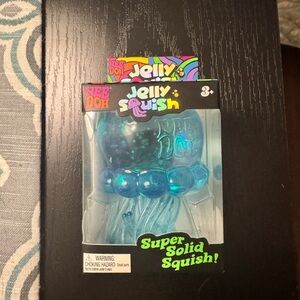 NeeDoh Jelly Squish Blue Toy